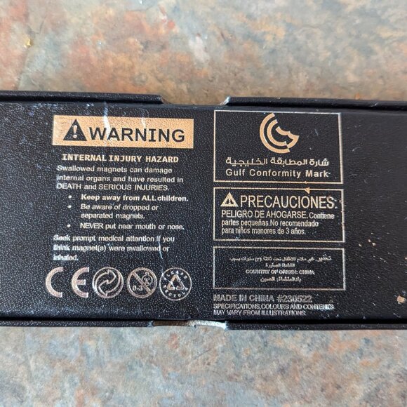 Fidget Pen, Decompression Magnetic Fidget Toy Pen, Magnet Pen Fidget Toy - Picture 2 of 3